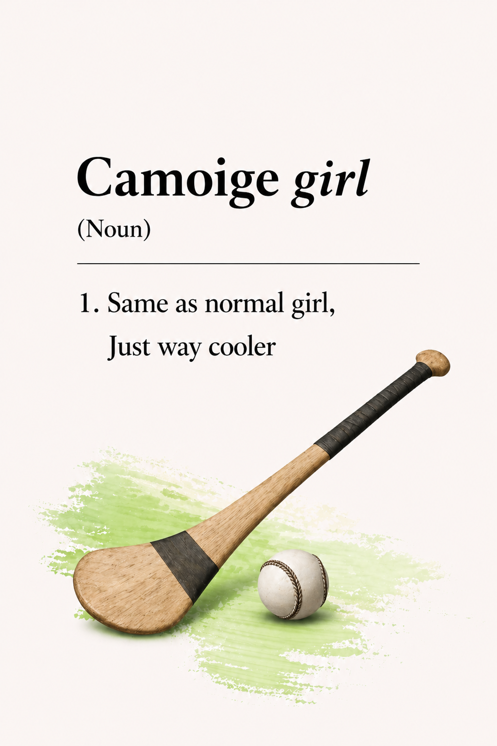 Camoige Girl Print