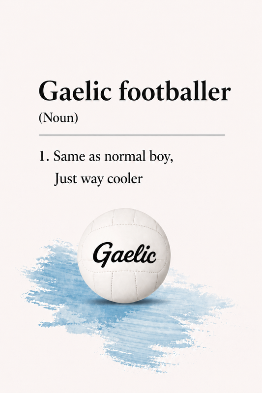 Gaelic Footballer Print
