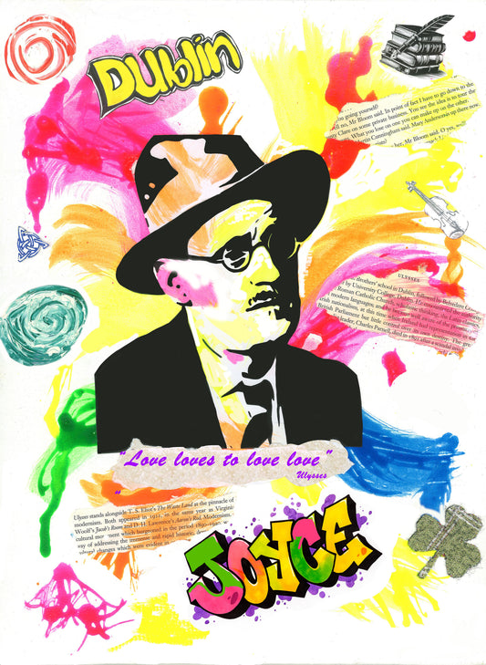 Limited Edition Prints - James Joyce Abstract Art Print